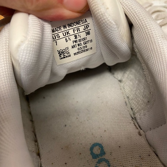 Adidas Shell Toe Old School Hip Hop 3 Stripes Sneakers - Picture 6 of 7